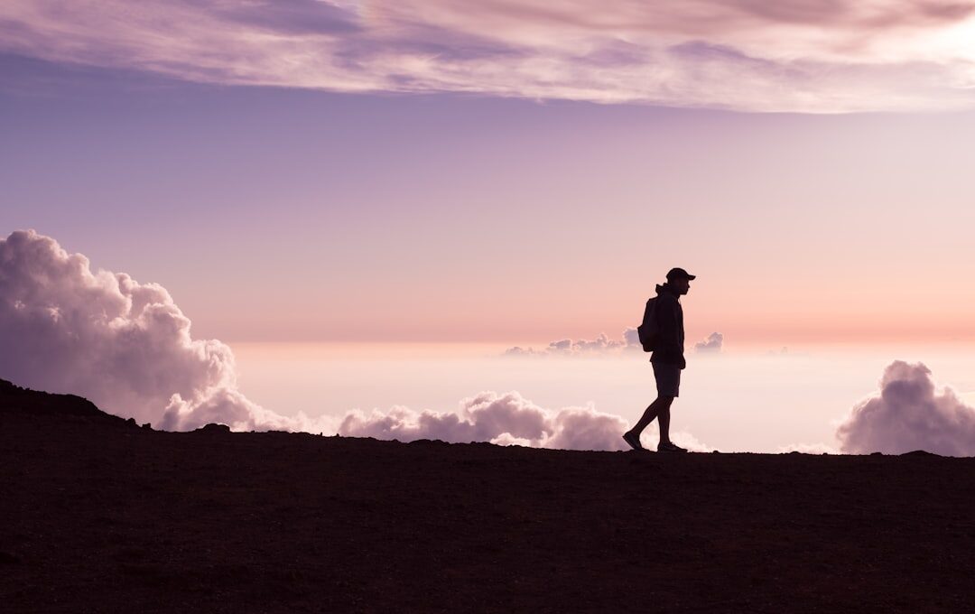 celebrity walking alone