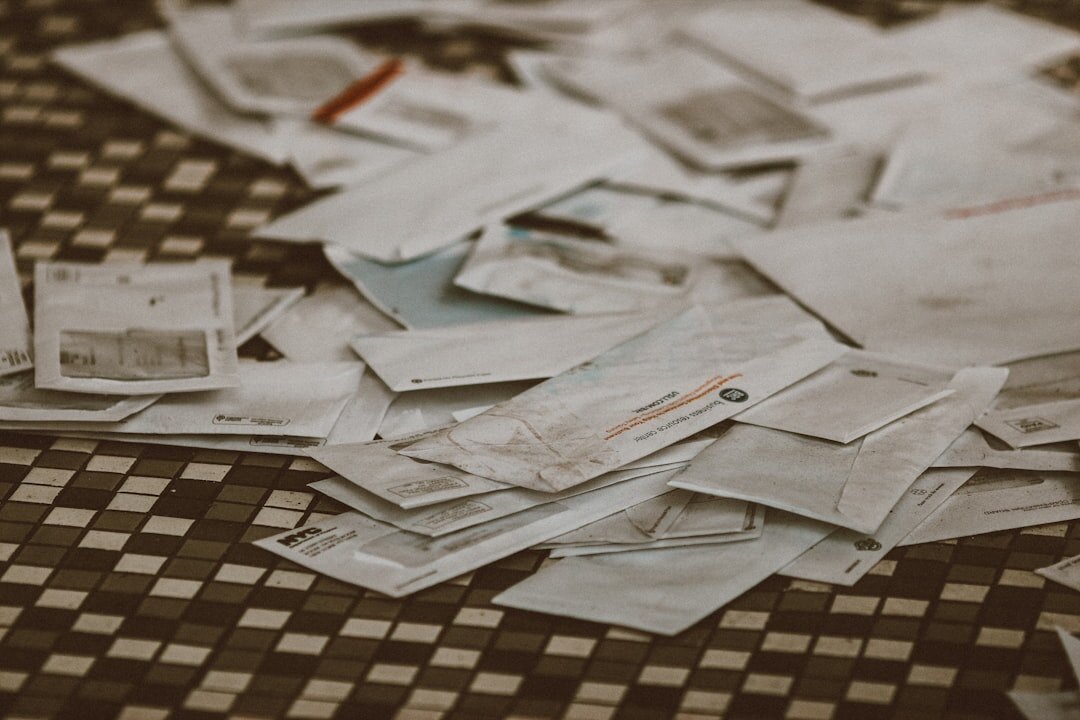 secret letters pile