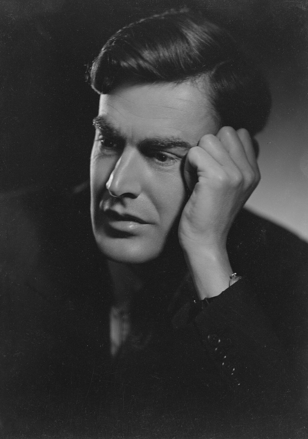 classic hollywood actor portrait